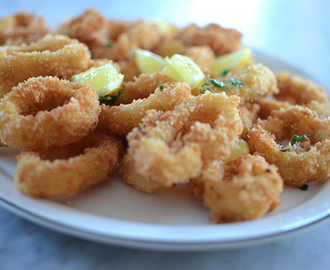 Recept på krispiga calamares