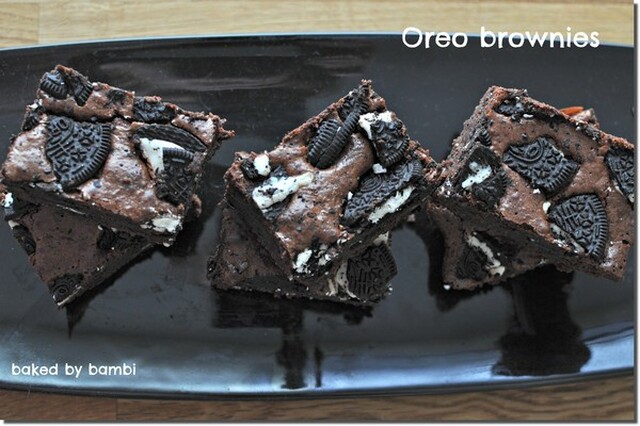 Ooooootroligt goda Oreo-brownies!
