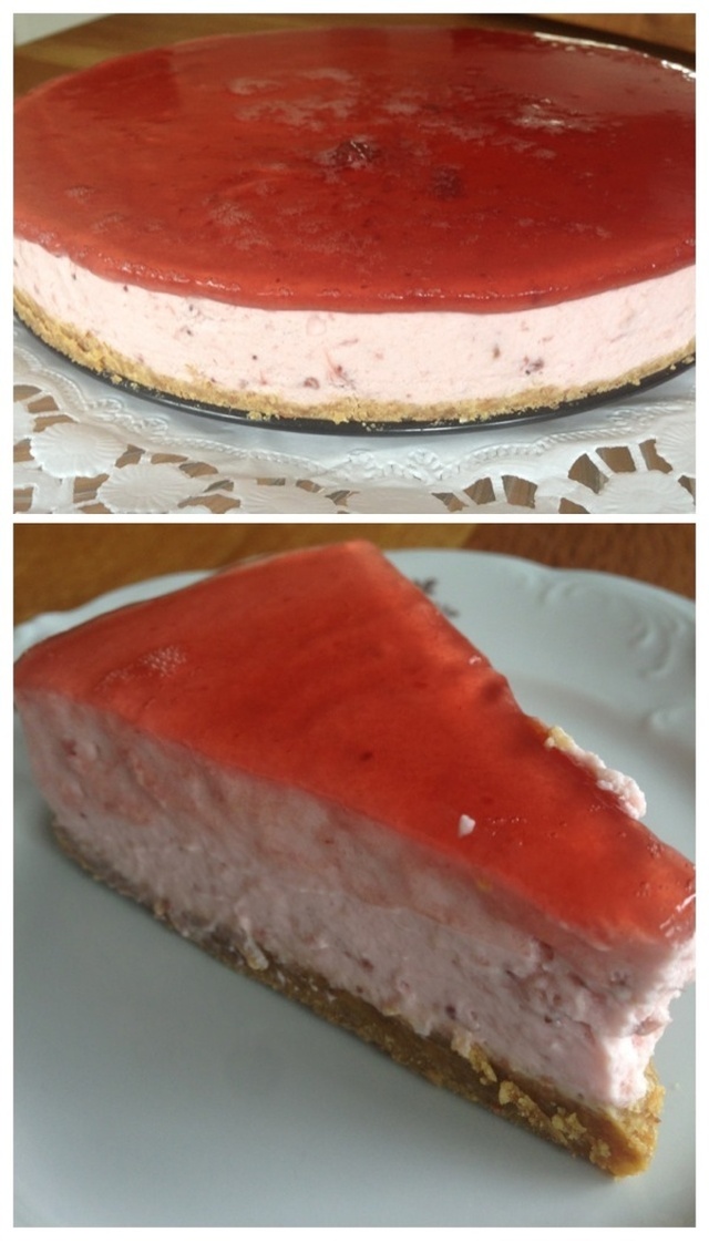 Strawberry cheesecake