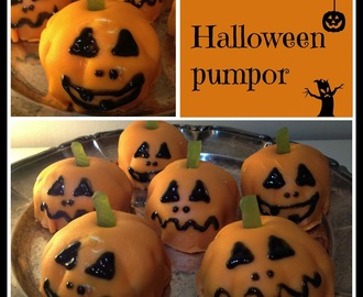 Halloweenpumpor bakelser