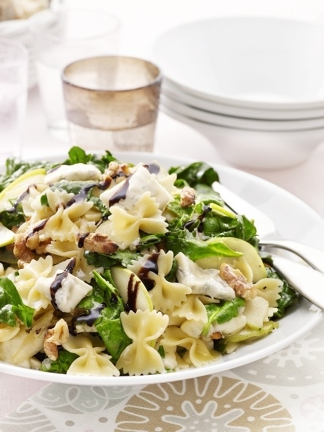 Insalata con spinaci e gorgonzola