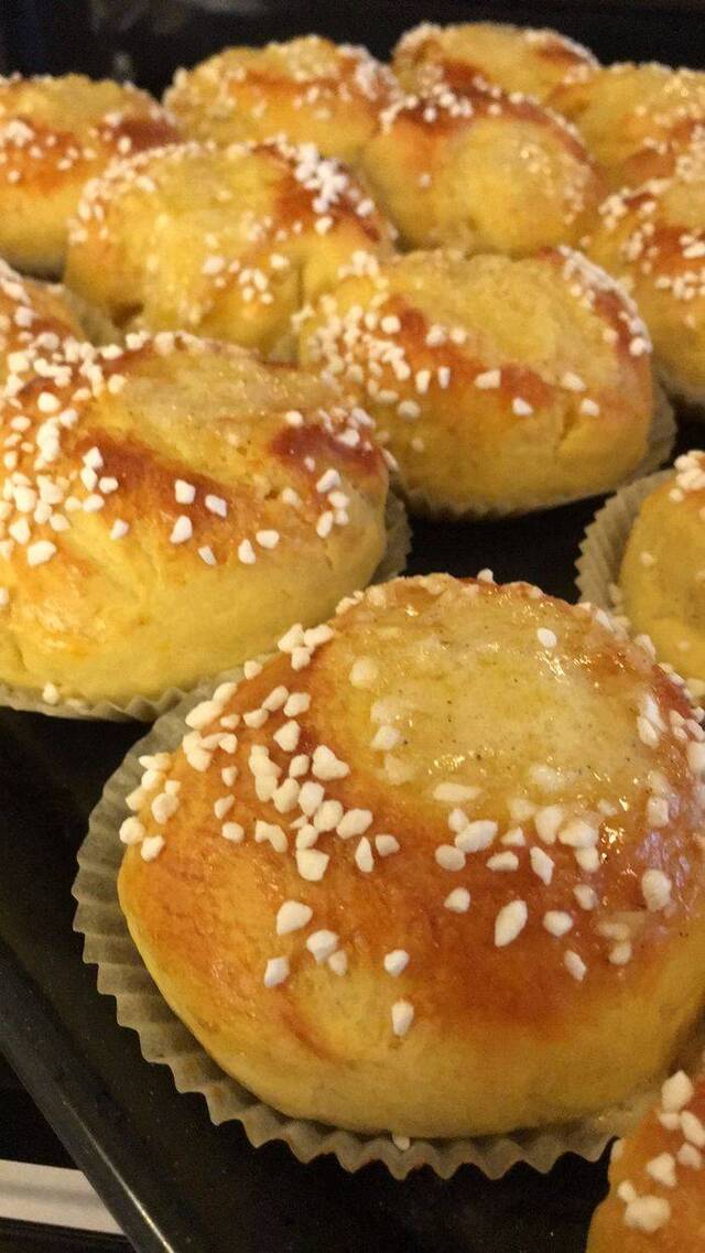 Smörbullar med saffran