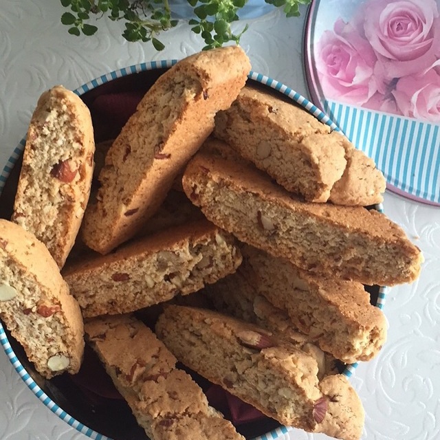 Biscotti med mandel - Cantuccini