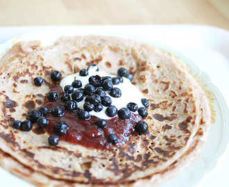 Enkla och goda proteinpannkakor