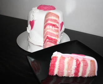 Recept & beskrivning Pink velvet cake