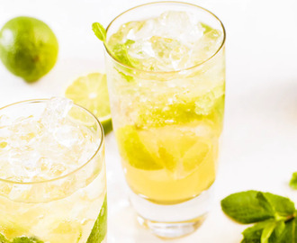 Mojito spritz - läskande drink med vit rom och mynta