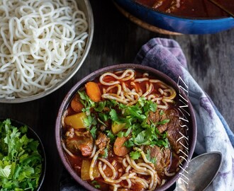 Lagman- Uzbekisk nudelsoppa