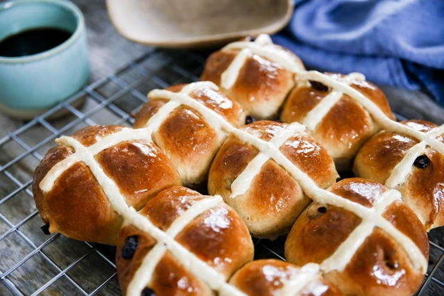 Hot cross buns – Korsbullar