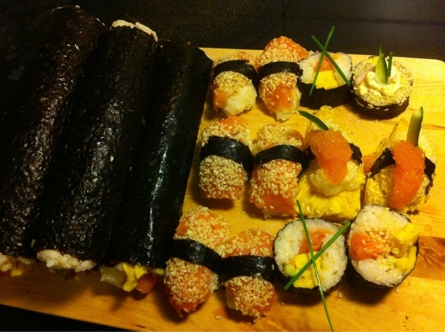 Sushi sedan i söndags