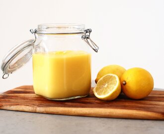 Min bästa, syrliga & härligt gula lemon curd! | Catarina Königs matblogg
