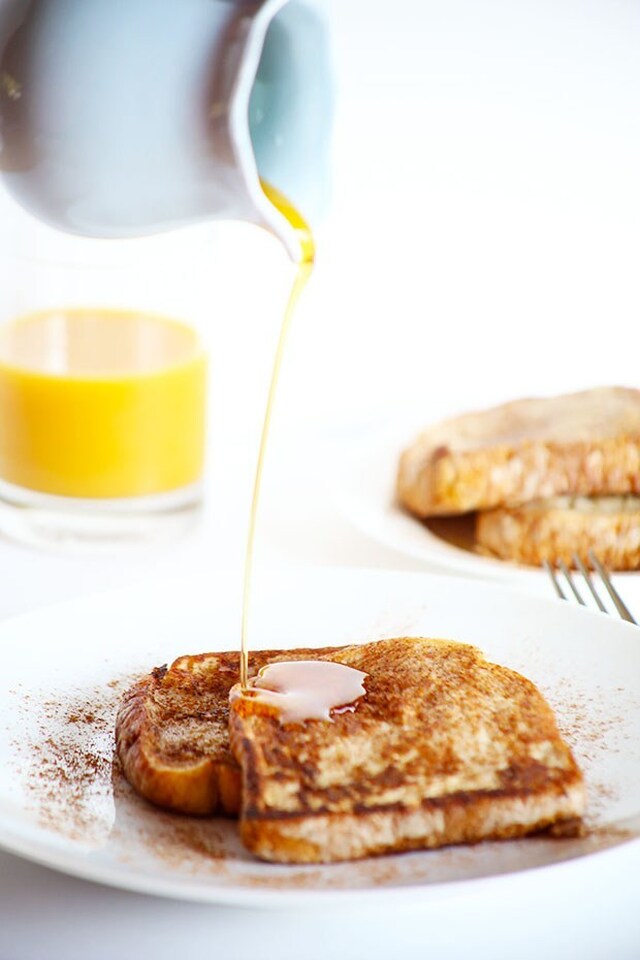 Healthy Vegan Cinnamon French Toast