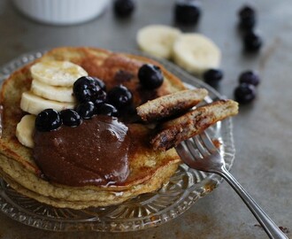 Hälsosamma Nutellapannkakor