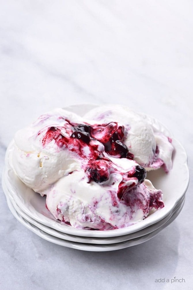 Blueberry Cheesecake Ice Cream Recipe