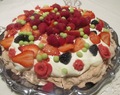 Nyårsmeny, Efterätt: Pavlova