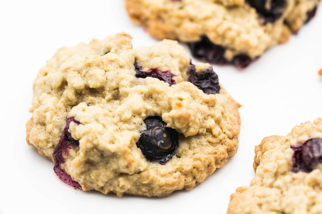 Blueberry-Oatmeal cookies