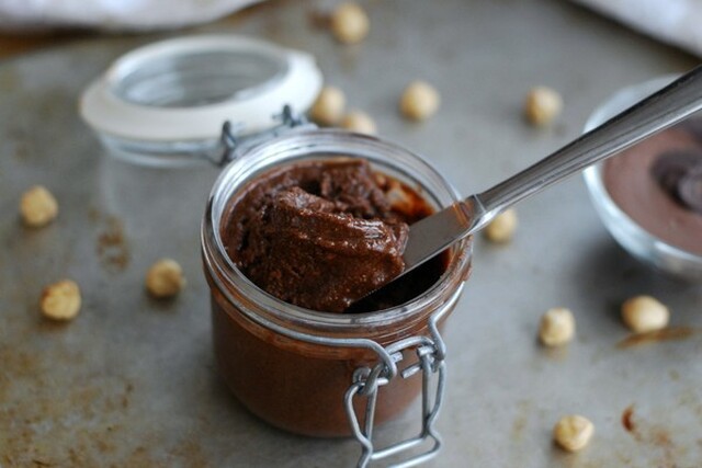 Ljuvlig "nutella" (chokladhasselnötskräm)