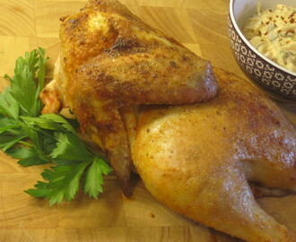 2 recept av en ekologisk fågel-buljongkok och ugnsstekt kyckling