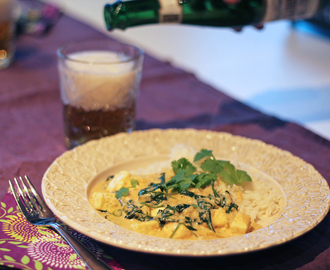 Lasooni Palak Paneer