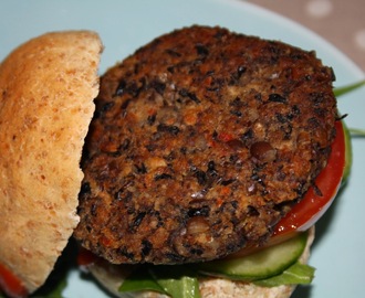 Black bean burger