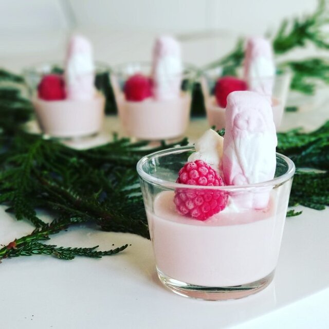 Tomteskums pannacotta