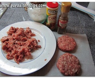 Hamburger con peperoncino dolce