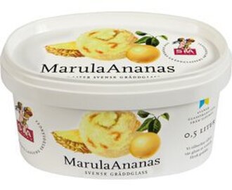 Marula - Ananas, ny glass från Sia