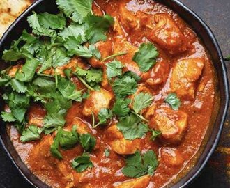 Chicken tikka masala – kryddigt, hett och gott