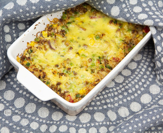 Cauliflower Casserole with Béarnaise Sauce