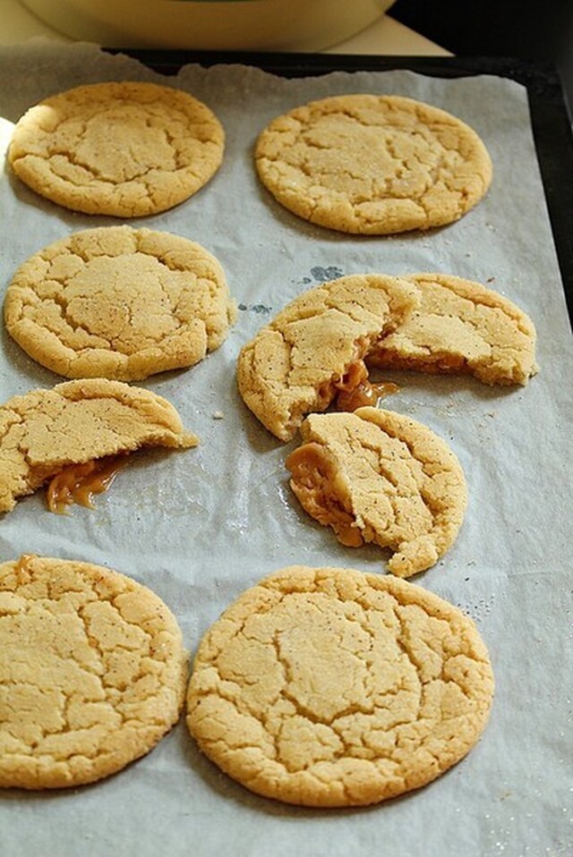 Snickers doodle cookies ( vanilj fudge kakor)