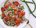 Linssallad med Grillade Tomater och Fikon Recept 5 2 dieten – 343 kcal