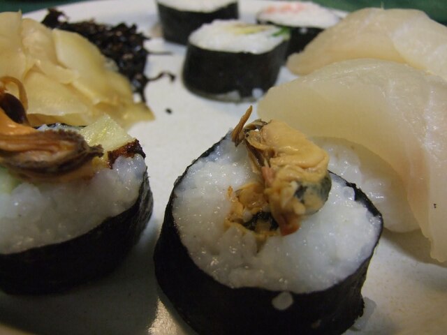 Sushi med svenska fiskar