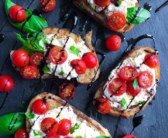 Caprese Burrata Toast