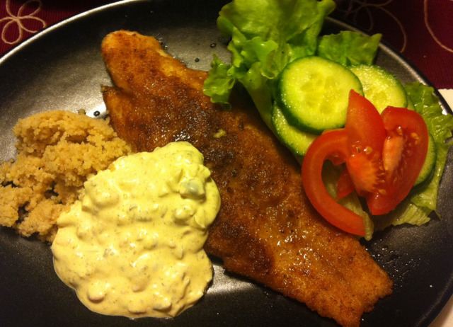 S som i Stekt fisk med dansk remoulade