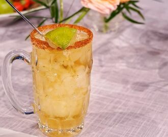 Michelada, en mexikansk öldrink.