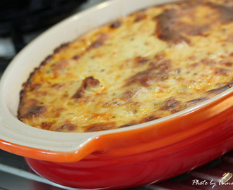 Pastagratäng Bolognese