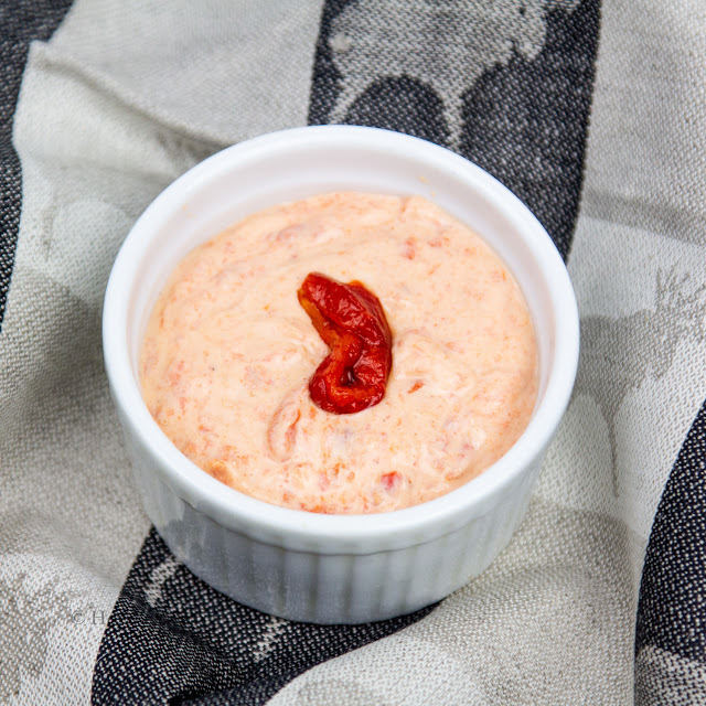 Oven roasted Bell Pepper Spread