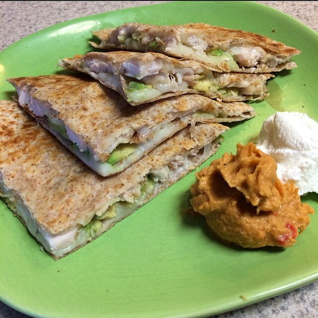 Smashed together Low Carb Tortillas