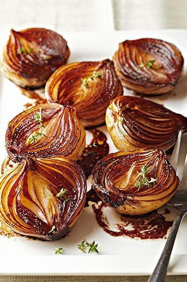 Caramelized Balsamic Onions | Recipe | Vegetable recipes, Healthy recipes, Balsamic onions