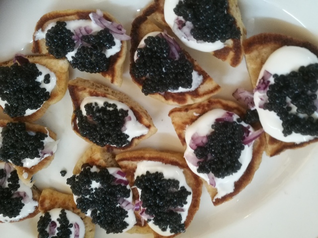 Russisk kaviar, gåselever og påskelam…