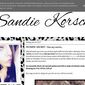 Sandra Korscheck´s blogg
